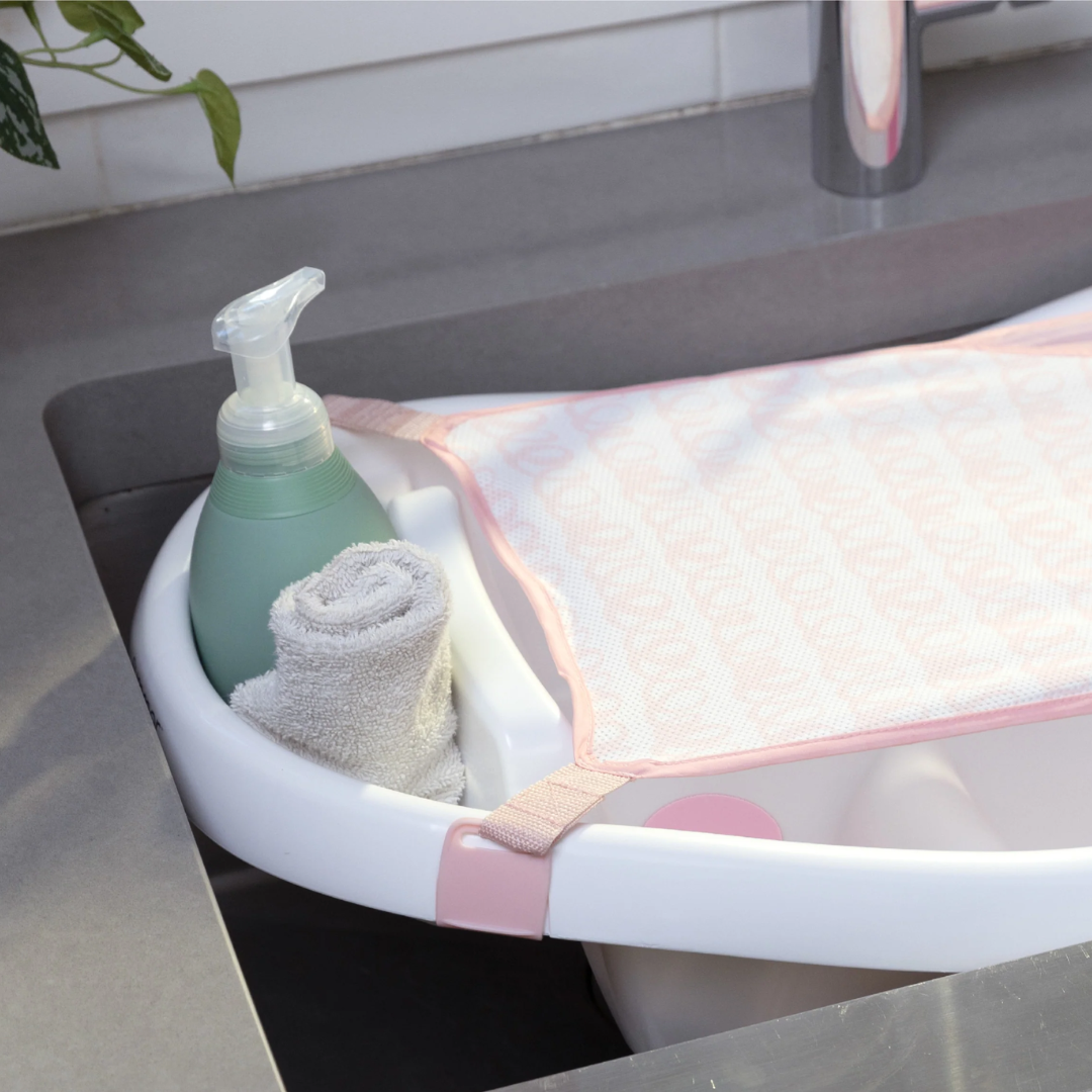 Cadita Ingenuity Comfy Clean Deluxe Pink tiny tots bebe magazin copii cluj (4)