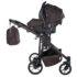 Carucior de gemeni 2 in 1 Junama DUO V4 Chocolate tiny tots bebe magazin carucioare copii cluj junama romania 23