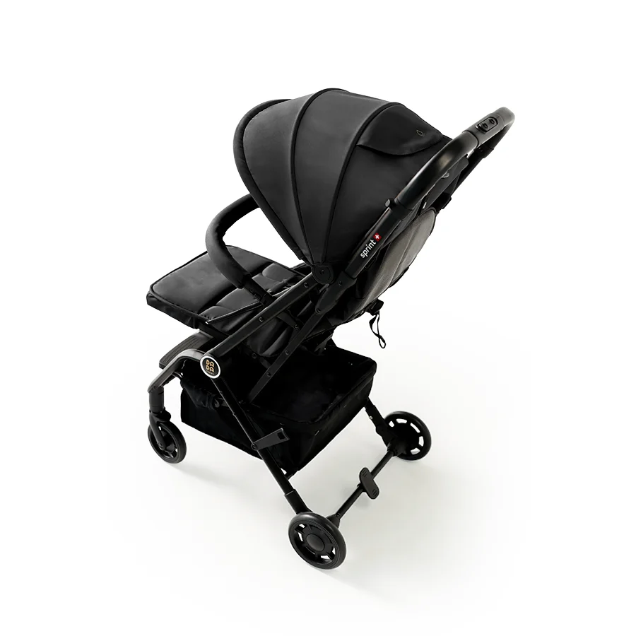 Carucior sport tip troller Sprint Black tiny tots bebe magazin carucioare de copii cluj, importator oficial DadaPrams Romania (1)