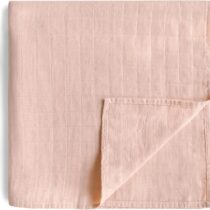 Muselina din bambus 120120 cm Powder Pink