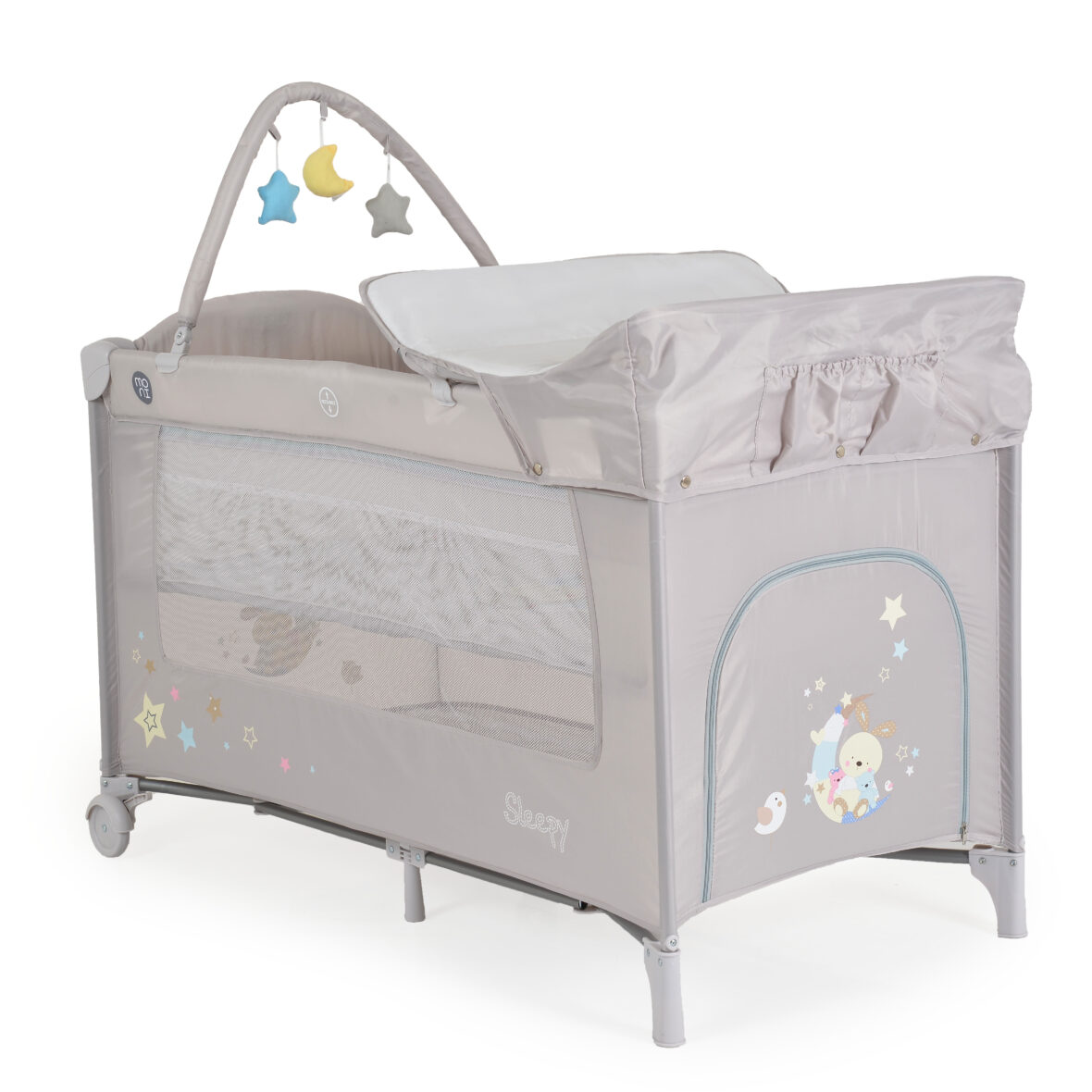 Patut pliabil multifunctional Sleepy Grey 17 Patut pliabil multifunctional Sleepy Grey