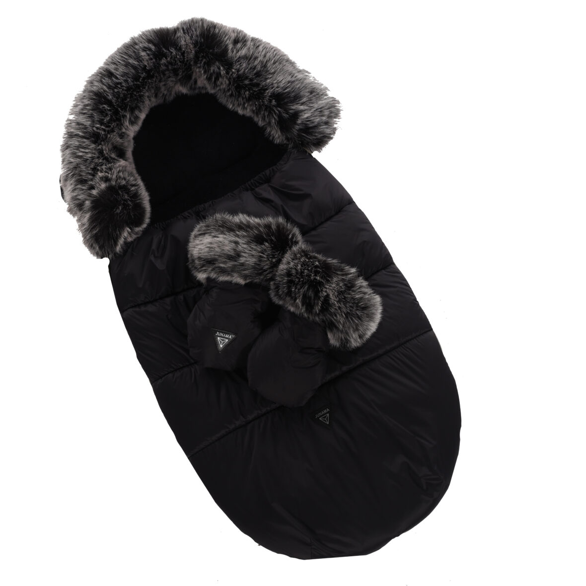 Sac de iarnă și mănuși Junama Igloo Black tiny tots bebe magazin carucioare copii cluj, junama romania (3)
