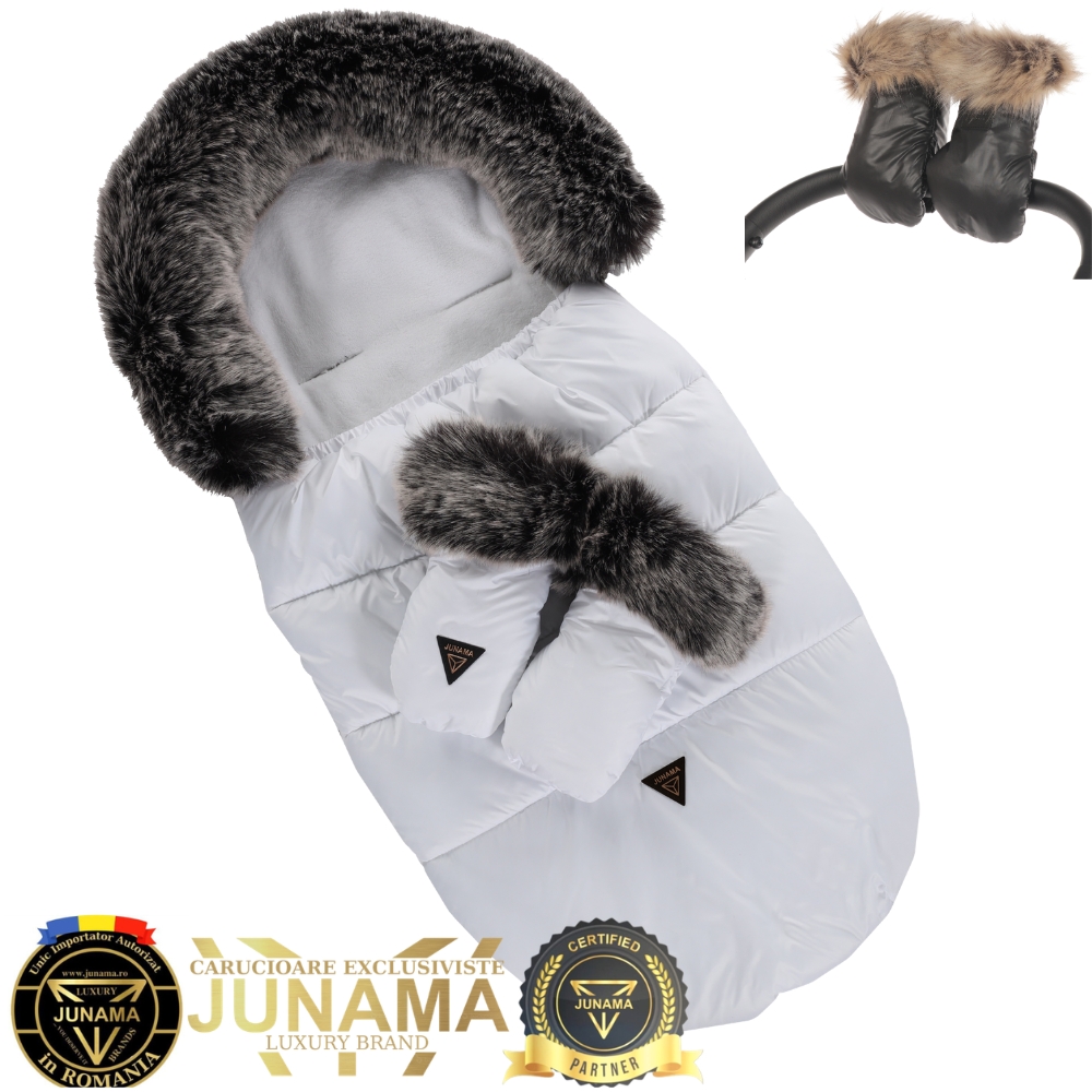 Sac de iarnă și mănuși Junama Igloo White 7 Sac de iarnă și mănuși Junama Igloo White