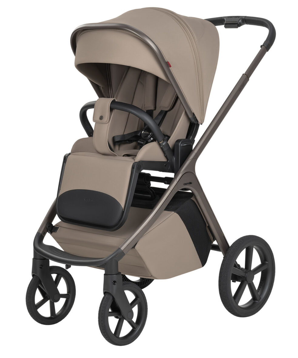 Cărucior 2 în 1 Carrello Vector Flannel Beige cu Landou Pliabil tiny tots bebe magazin carucioare de copii cluj (6)