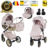 Cărucior 3 în 1 Junama Diamond Cubby 01 Premium Pink 2 Carucior 3 in 1 Junama Diamond Cubby 01 Premium Pink