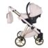 Cărucior 3 în 1 Junama Diamond Cubby 01 Premium Pink 23 Carucior 3 in 1 Junama Diamond Cubby 01 Premium Pink Scoica 2