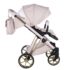 Cărucior 3 în 1 Junama Diamond Cubby 01 Premium Pink 17 Carucior 3 in 1 Junama Diamond Cubby 01 Premium Pink modul sport 9