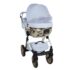 Cărucior 3 în 1 Junama Diamond Cubby 03 Premium Blue 3 Carucior 3 in 1 Junama Diamond Cubby 03 Premium Blue Landou 3