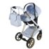 Cărucior 3 în 1 Junama Diamond Cubby 03 Premium Blue 20 Carucior 3 in 1 Junama Diamond Cubby 03 Premium Blue Scoica 20