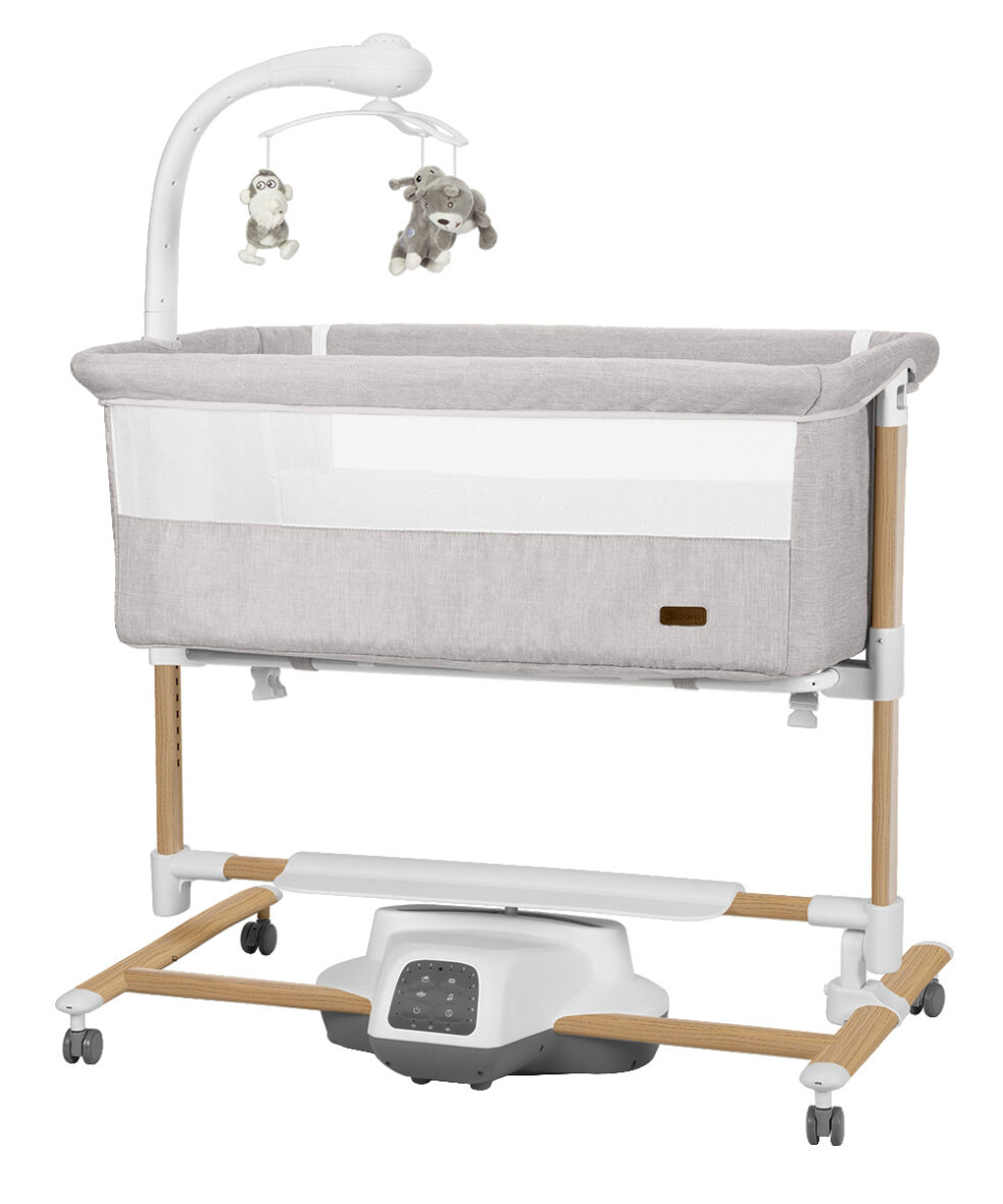 Patut electric 3in1 co-sleeping Bloom Silk Beige tiny tots bebe magazin copii cluj (2)
