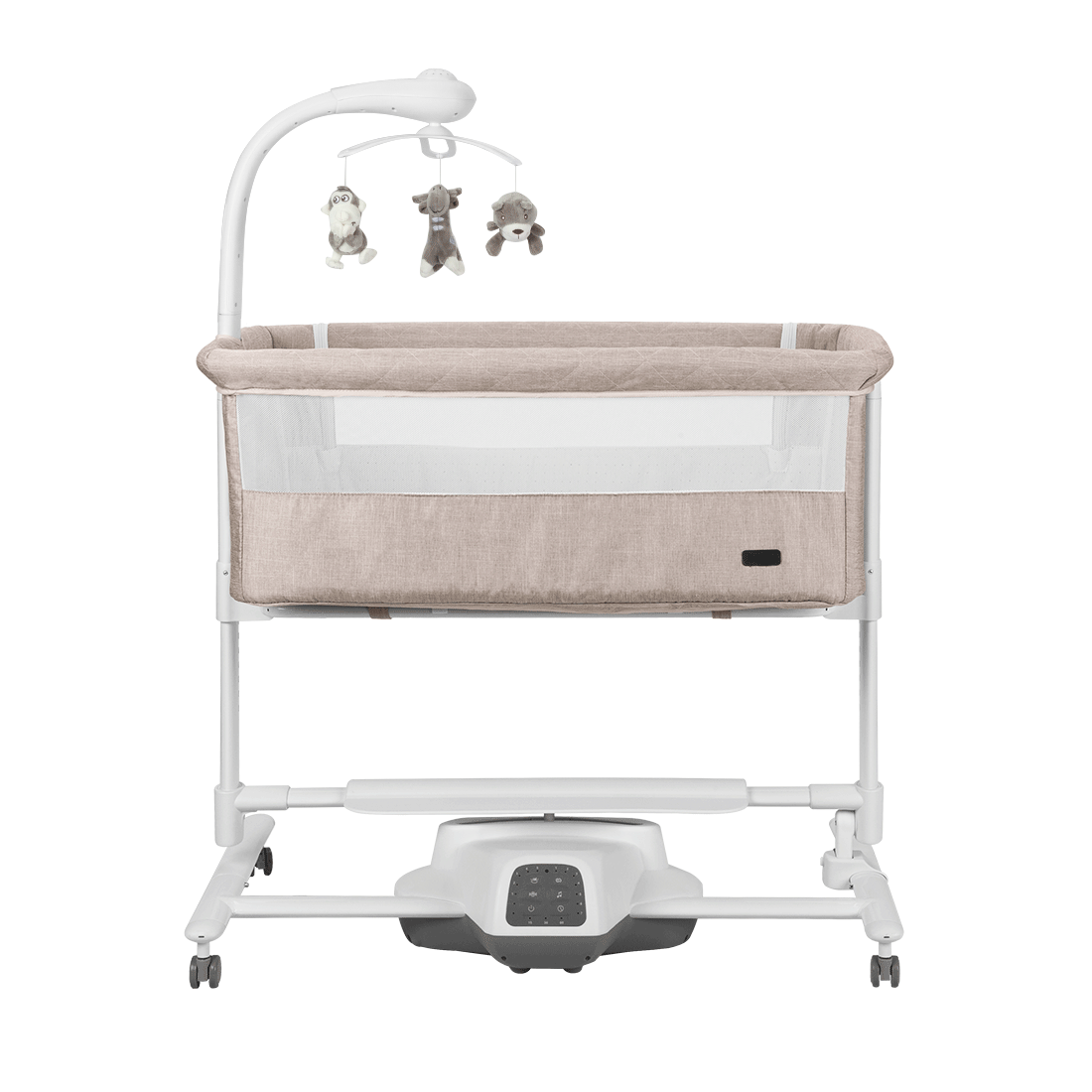 Patut electric 3in1 co-sleeping Bloom Silk Beige tiny tots bebe magazin copii cluj (2)