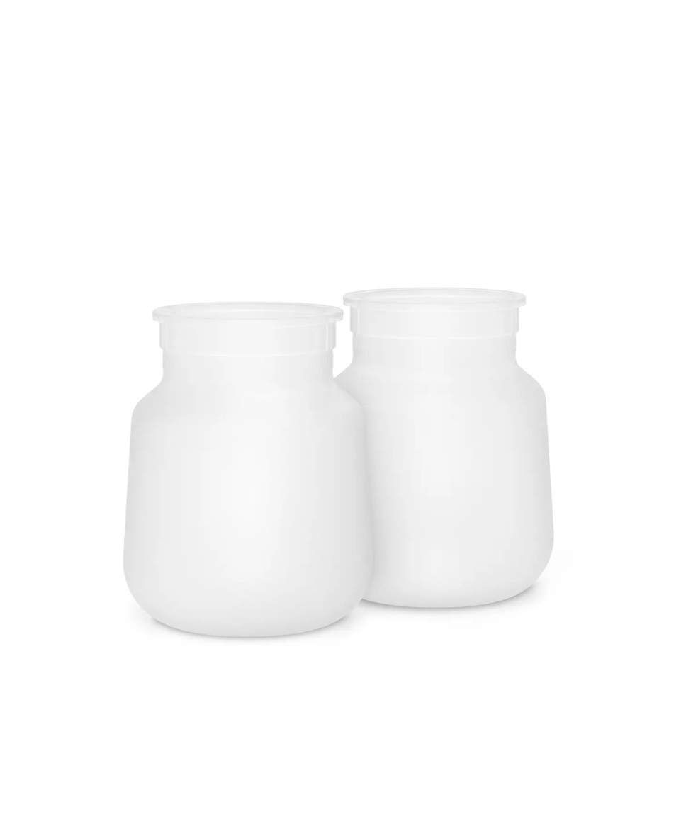 Set 2 saci din silicon 180 ml Suavinex Zero Zero
