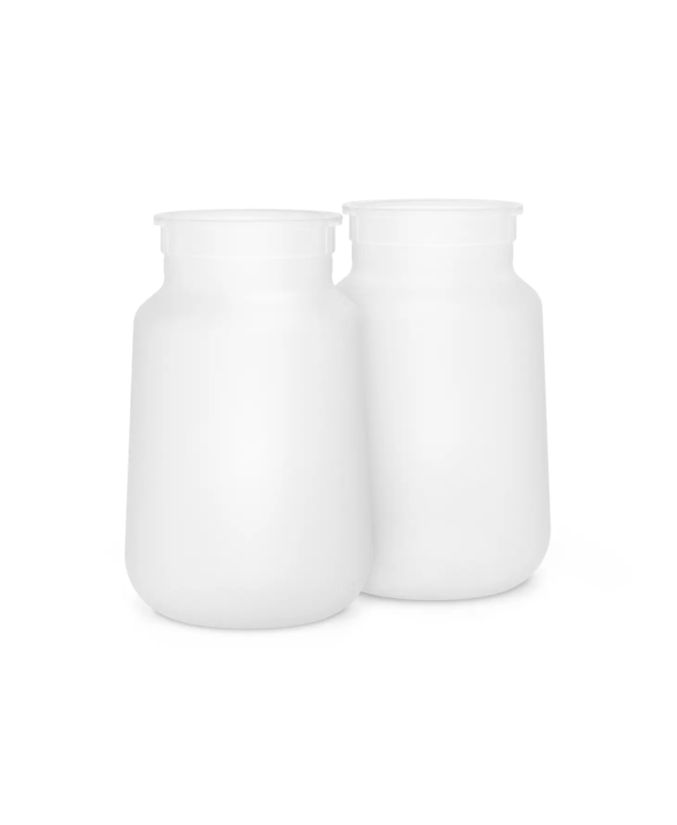 Set 2 saci din silicon 270 ml Suavinex Zero Zero
